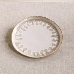 Discount CERAMIC Aurora Rectangular Platter (Dusty White) Platters|Gifts Under $99