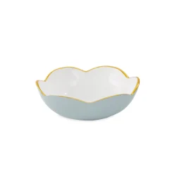New ENCANTO Amelia Mini Round Bowl Slate and White Bowls|Gifts Under $99