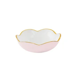 Best ENCANTO Amelia Mini Round Bowl Camellia and White Bowls|Gifts Under $99