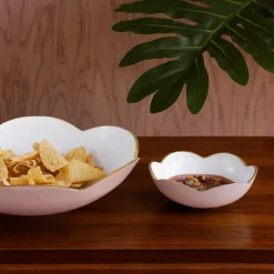 Best ENCANTO Amelia Mini Round Bowl Camellia and White Bowls|Gifts Under $99