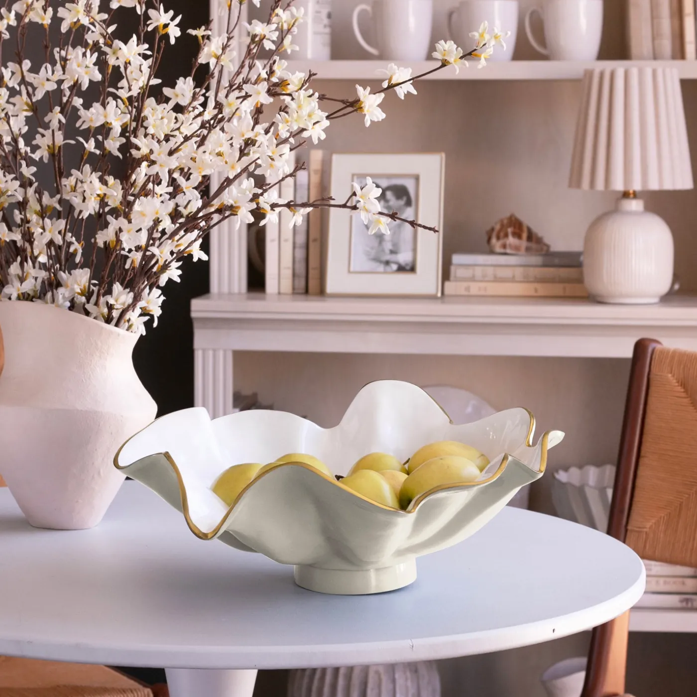 Best ENCANTO Aries Bowl (Cream and White) Holiday|Bowls