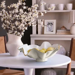 Best ENCANTO Aries Bowl (Cream and White) Holiday|Bowls