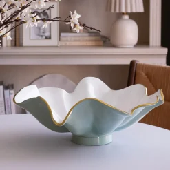 Outlet ENCANTO Aries Bowl (Slate and White) Bowls|Enameled Color Metal