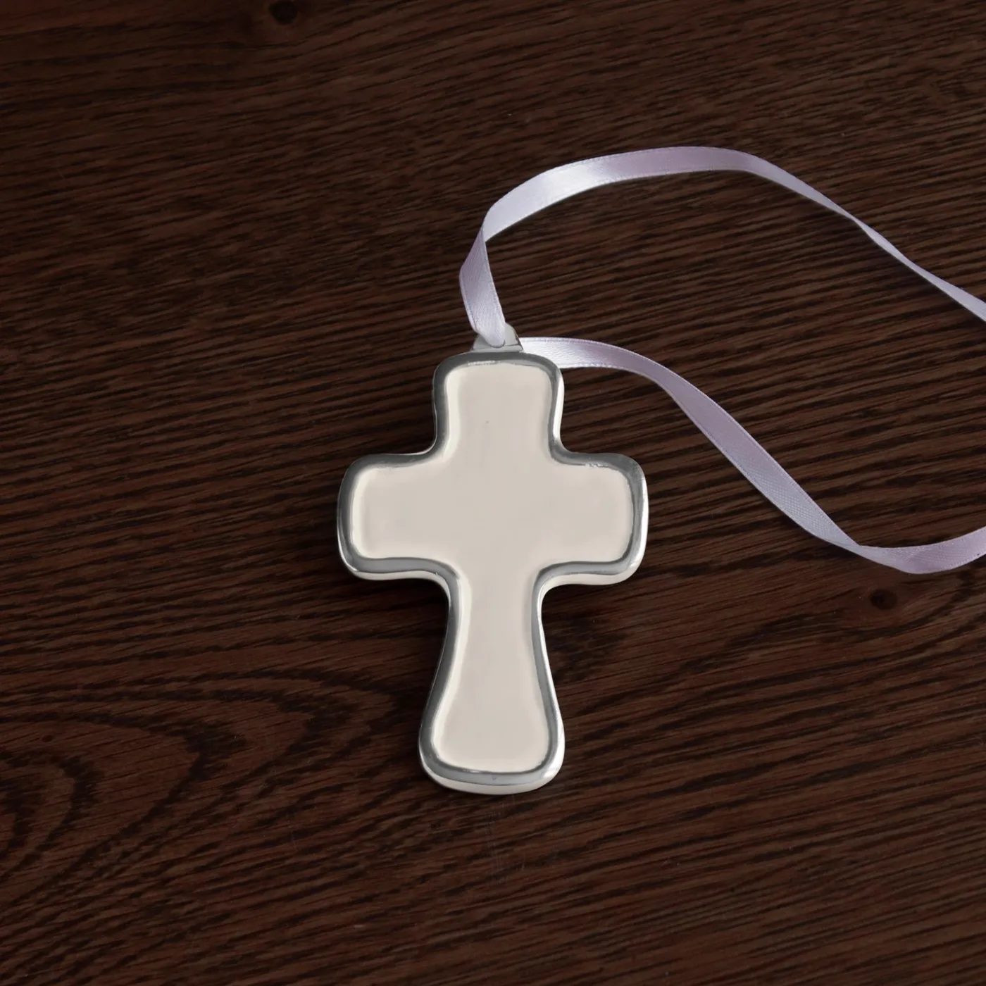 Clearance ENCANTO Athens Cross Ornament (Cream) Crosses|Gifts Under $50