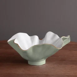 Online ENCANTO Bloom Wine Bucket (Pistachio and White) Gifts For The Wine Lover|Enameled Color Metal