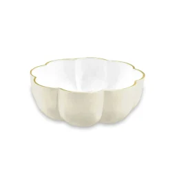 ENCANTO Calabaza Medium Bowl (Cream and White) Holiday|Bowls