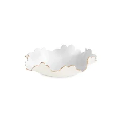 Hot ENCANTO Colette Small Bowl (Cream and White) Bowls|Enameled Color Metal