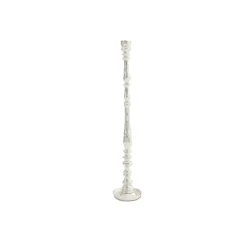 Clearance ENCANTO Crosby Large Candlestick Holder (Cream) Candlestick Holders|Enameled Color Metal