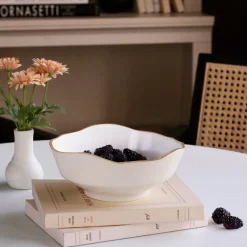 Best ENCANTO Dakota Small Bowl (Cream and White) Holiday|Bowls