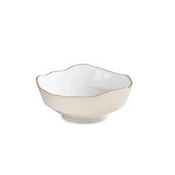 Best ENCANTO Dakota Small Bowl (Cream and White) Holiday|Bowls