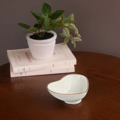 Sale ENCANTO Deep Heart Mini Bowl (Cream) GIFTABLES Heart|Bowls