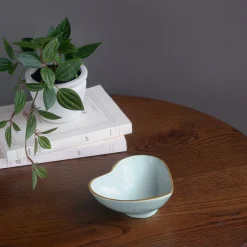 Hot ENCANTO Deep Heart Mini Bowl (Sky Blue) GIFTABLES Heart|Bowls