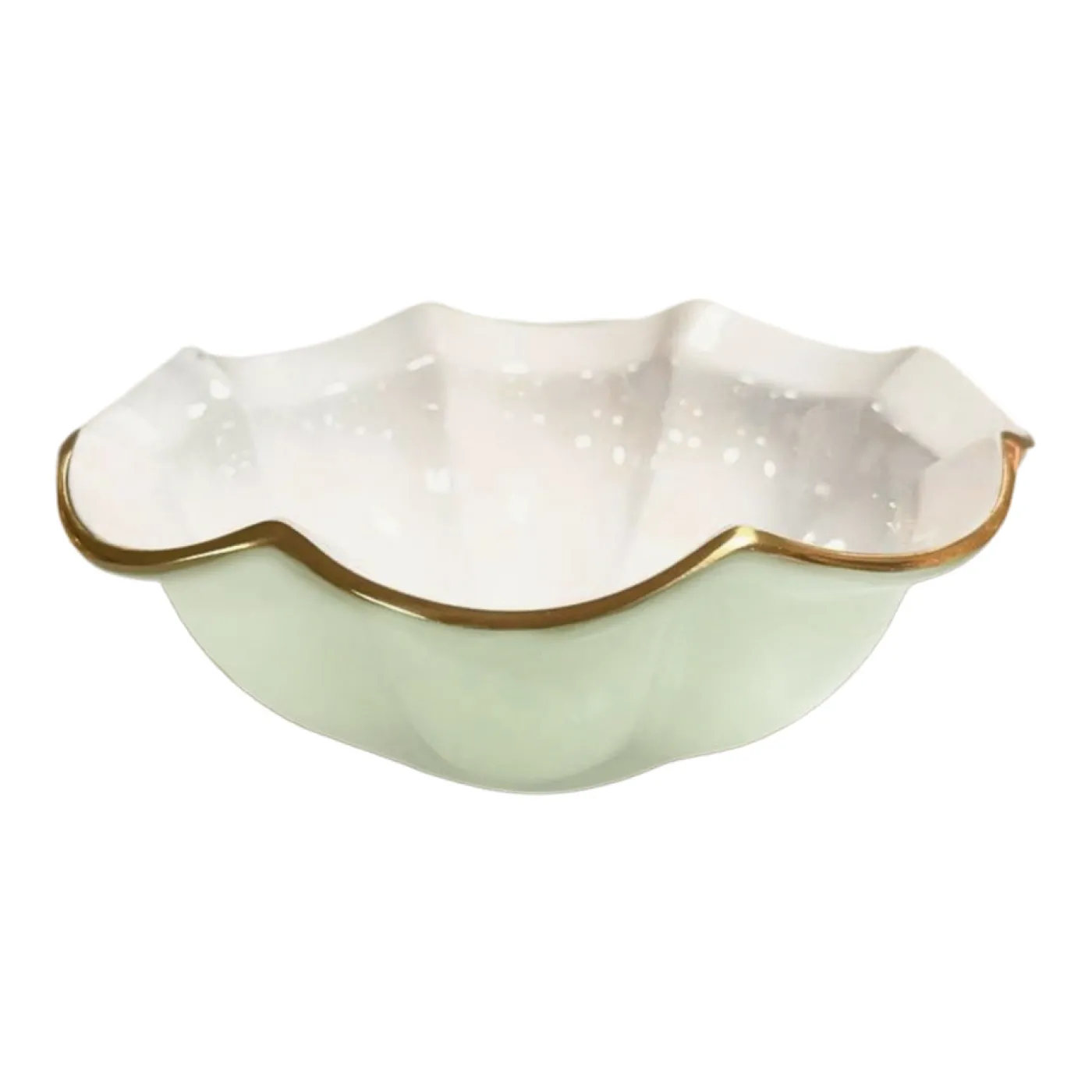 Online ENCANTO Devon Medium Bowl (Pistachio and White) Bowls|Gifts Under $99
