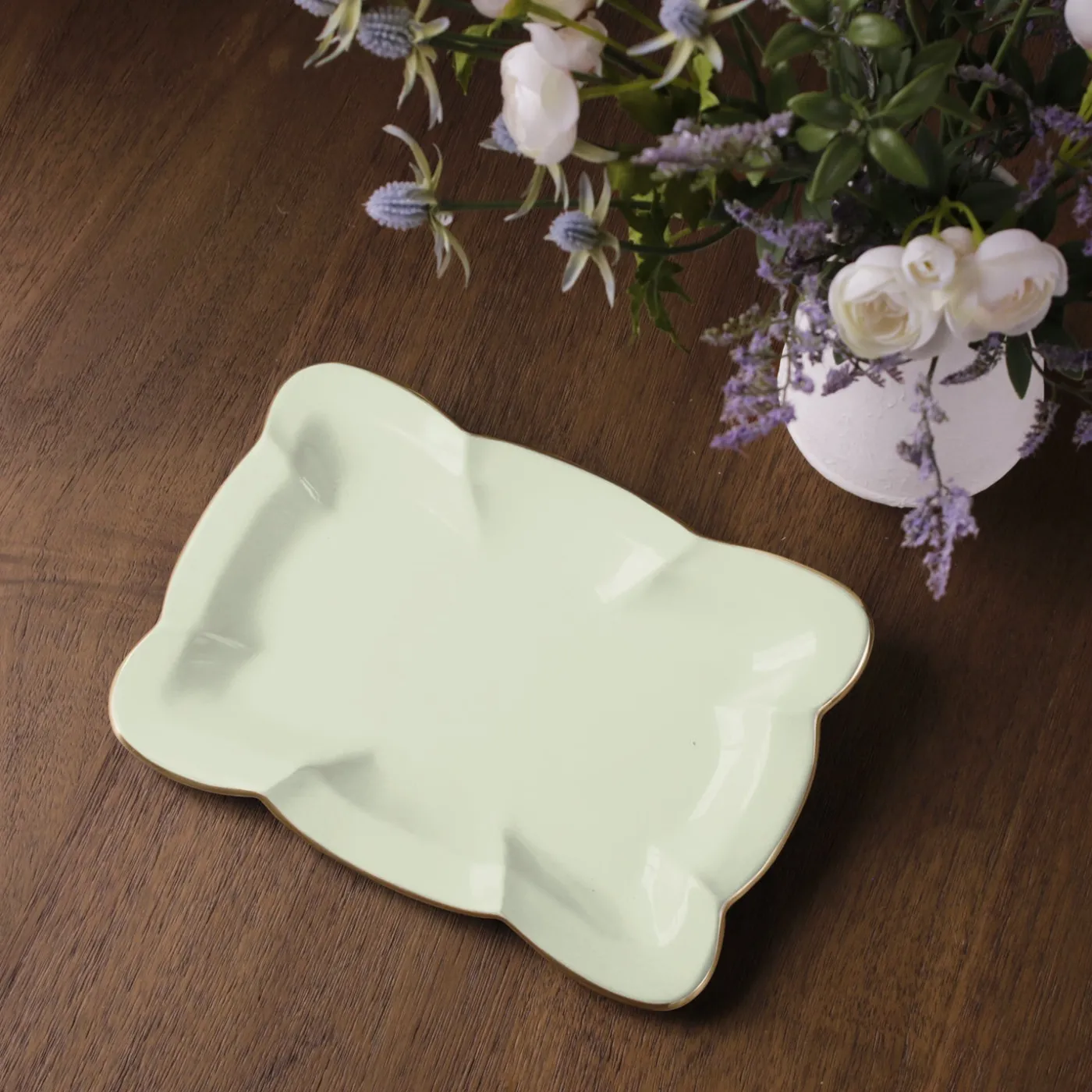 Clearance ENCANTO Devon Medium Tray (Pistachio) Trays|Gifts Under $99