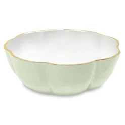 ENCANTO Devon Mini Bowl (Pistachio and White) Bowls|Gifts Under $50