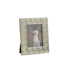 Outlet ENCANTO Greek Key Frame 4 x 6 (Turquoise) View All Frames|Frames
