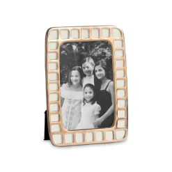 Clearance ENCANTO Mosaic 5"x 7" Frame (Cream) View All Frames|Frames