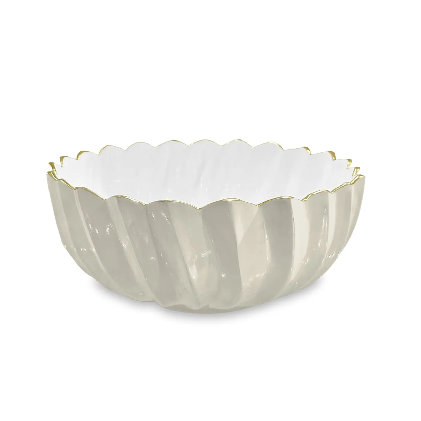 Discount ENCANTO Orlando Medium Bowl (Cream and White) Holiday|Bowls