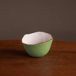 Hot ENCANTO Osaka Small Bowl (Green and White) Bowls|Gifts Under $99