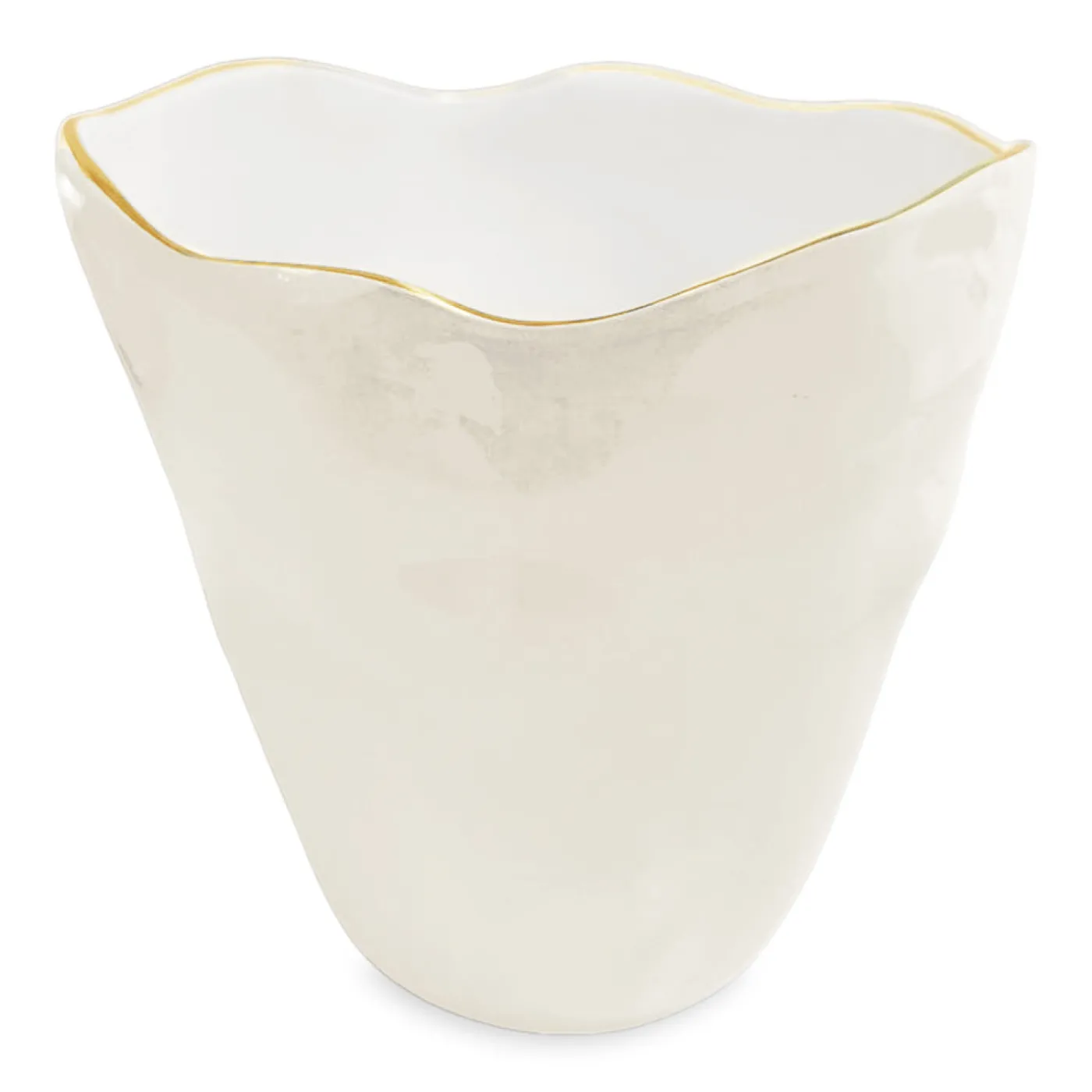 Online ENCANTO Soho Large Ice Bucket (Cream and White) View All Soho|Ice Buckets + Scoops