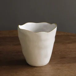 Online ENCANTO Soho Large Ice Bucket (Cream and White) View All Soho|Ice Buckets + Scoops