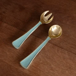 Clearance ENCANTO Soho Salad Servers (Turquoise) View All Soho|Salad Servers + Utensils