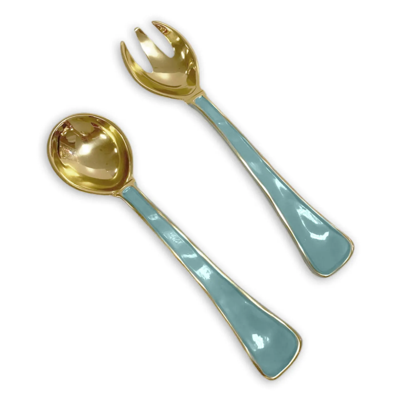 Clearance ENCANTO Soho Salad Servers (Turquoise) View All Soho|Salad Servers + Utensils