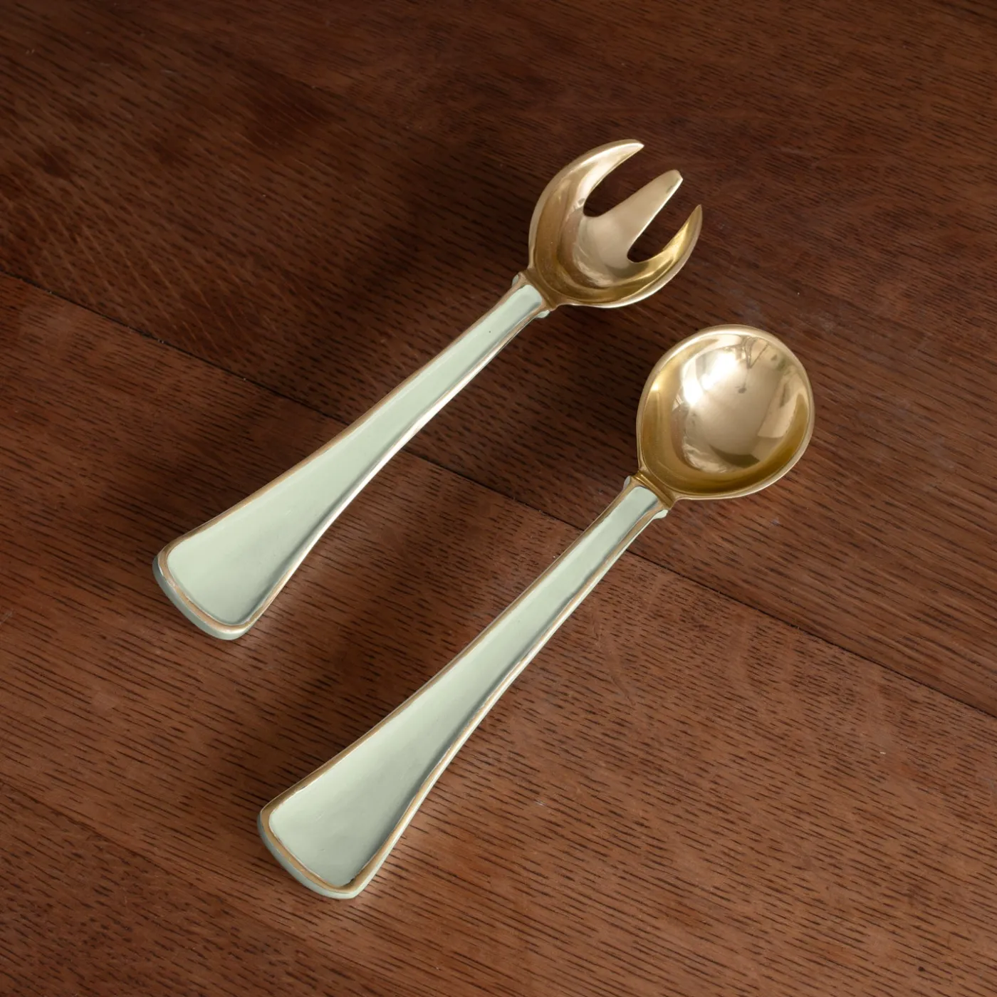 Clearance ENCANTO Soho Salad Servers (Pistachio) View All Soho|Salad Servers + Utensils