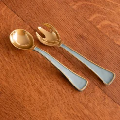 Best ENCANTO Soho Servers Slate Salad Servers + Utensils|Gifts Under $99