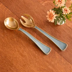 Best ENCANTO Soho Servers Slate Salad Servers + Utensils|Gifts Under $99
