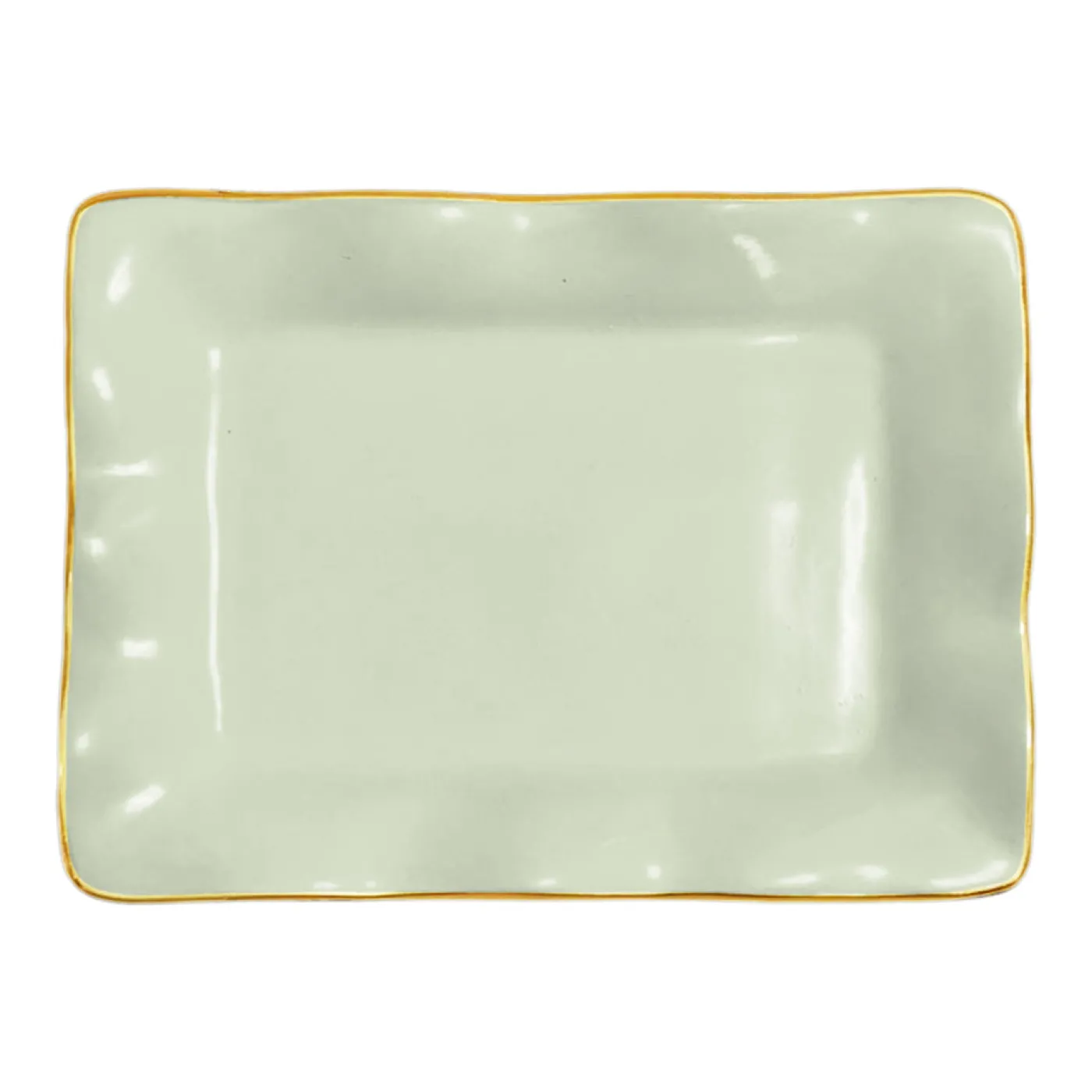 Sale ENCANTO Vento Small Rectangular Tray (Pistachio) Trays|Gifts Under $50