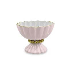 Hot ENCANTO Vienna Mini Pedestal with Spoon (Camellia and White) Pedestals|Gifts Under $99