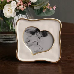 Sale FRAME Encanto Curved Heart 5 x 5 (Cream) View All Frames|Frames