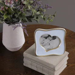 Hot FRAME Encanto Curved Heart 5 x 5 (Periwinkle) GIFTABLES Heart|Gifts For The Graduate