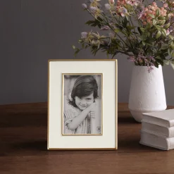 Online FRAME Encanto Jason 4 x 6 (Cream) Enameled Color Metal