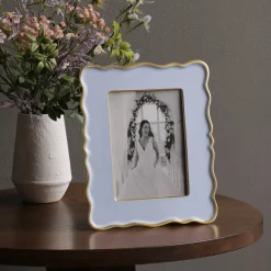 Best FRAME Encanto Rea 5x7 (Periwinkle) Enameled Color Metal