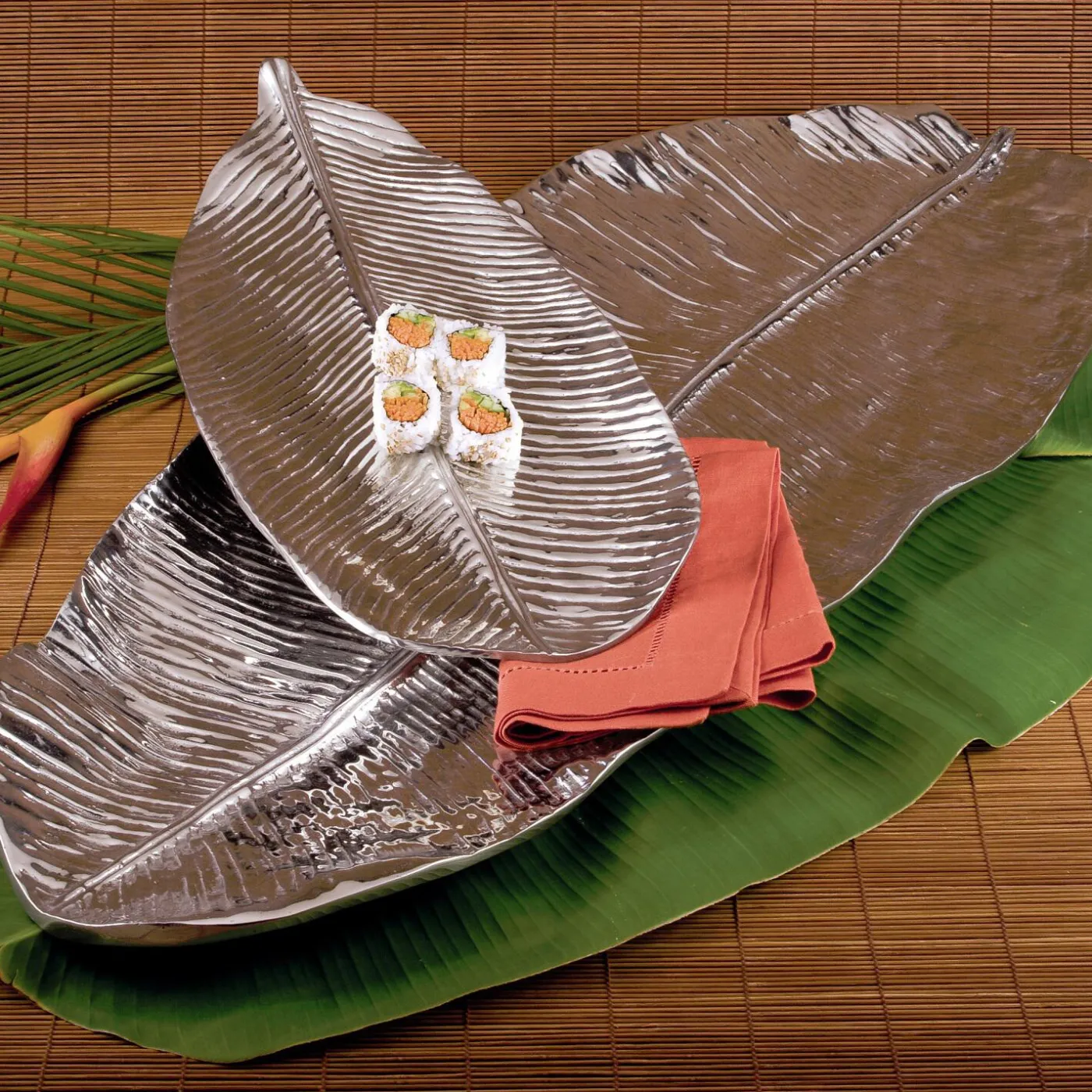 Best GARDEN Jungle Leaf Large Platter Platters|Best Sellers