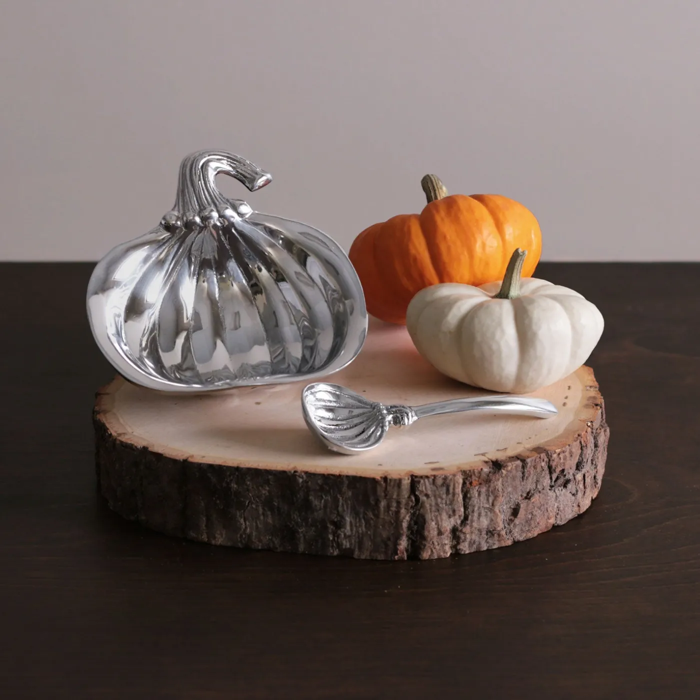 GIFTABLES Holiday Pumpkin Bowl with Spoon Holiday|Bowls