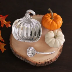 GIFTABLES Holiday Pumpkin Bowl with Spoon Holiday|Bowls