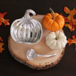 GIFTABLES Holiday Pumpkin Bowl with Spoon Holiday|Bowls