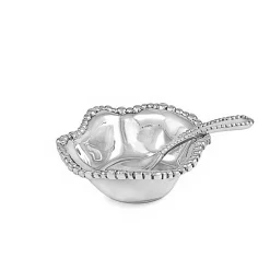 Sale GIFTABLES Organic Pearl Petit Bowl with Spoon Bowls|Best Sellers