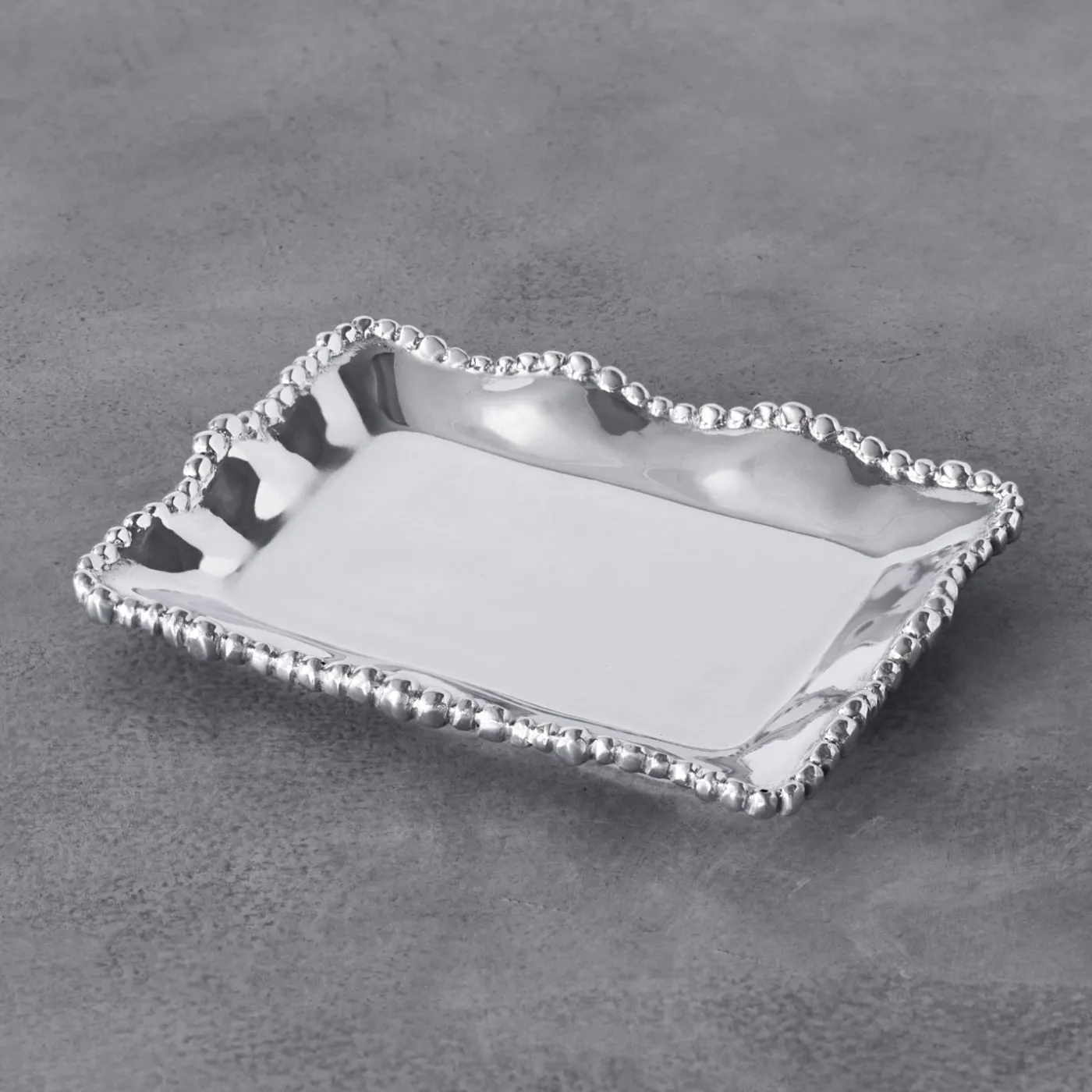 GIFTABLES Organic Pearl Rectangular Tray Trays|Best Sellers