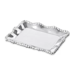 GIFTABLES Organic Pearl Rectangular Tray Trays|Best Sellers