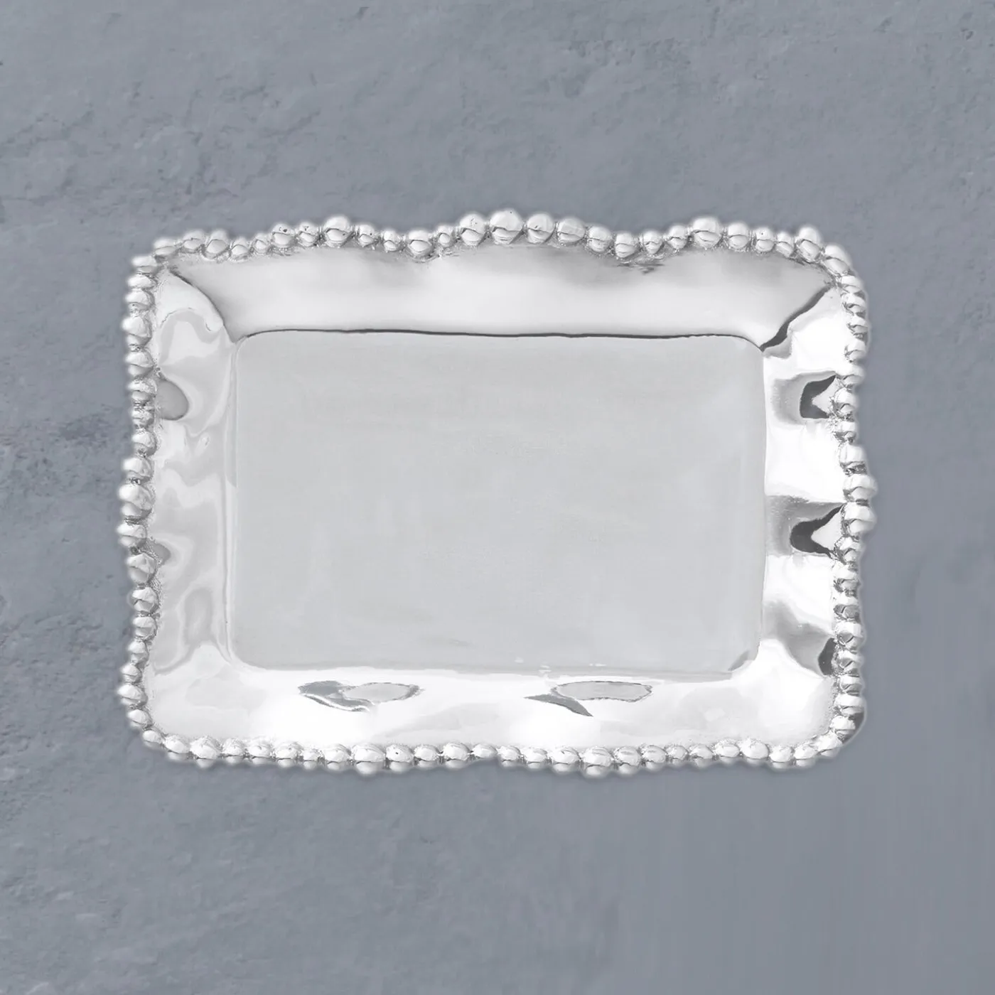 GIFTABLES Organic Pearl Rectangular Tray Trays|Best Sellers