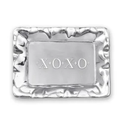 Discount GIFTABLES Vento Rectangular Engraved Tray- XOXO Trays|Gifts Under $50