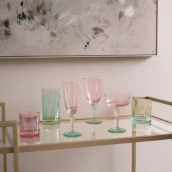 Online GLASS Aquarelle Double Old Fashioned Set of 4 (Multi) GLASS Aquarelle|View All Glass