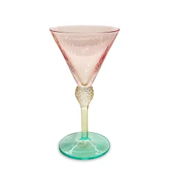 GLASS Aquarelle Martini Set of 4 (Multi) GLASS Aquarelle|Drinkware