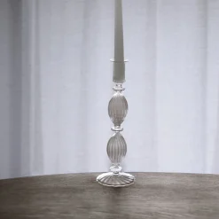 Outlet GLASS Cambridge Beryl 10" Candlestick Holder Set of 2 (Clear) GLASS Cambridge|Candlestick Holders