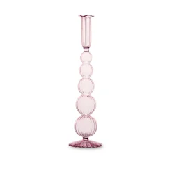Hot GLASS Cambridge Olivia 12" Candlestick Holder Set of 2 (Light Pink) GLASS Cambridge|Candlestick Holders