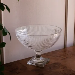 Discount GLASS Eclat Centerpiece Clear Centerpiece|Hurricanes